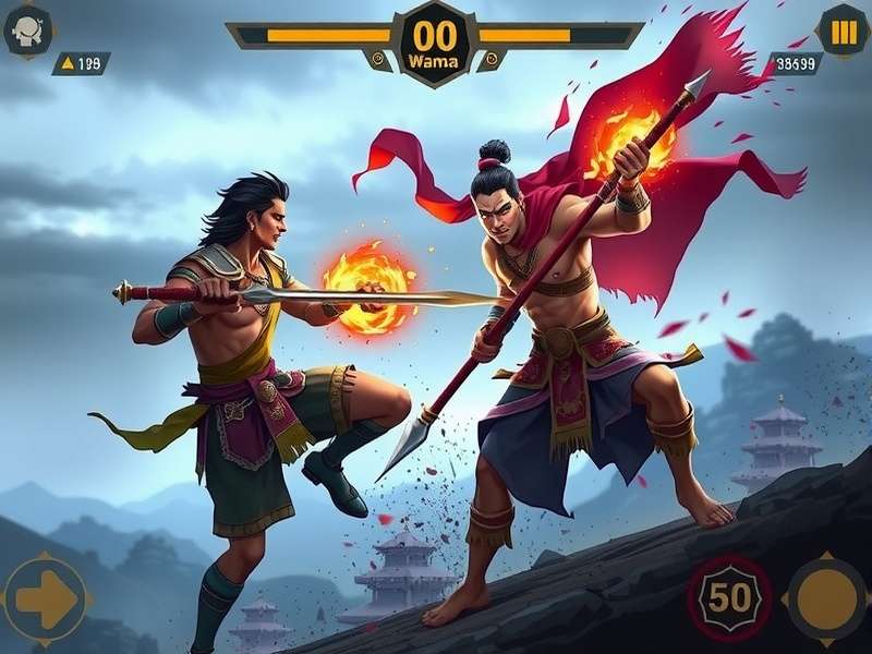 Kochi Dominant Warrior gameplay screenshot showing intense battle